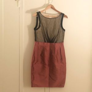 Black and Pink Occasion Wear Dress